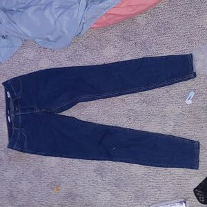 Old navy, mid rise, skinny jeans, size 2